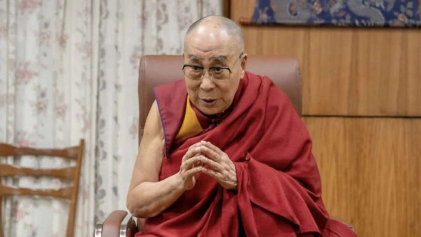 His Holiness the Dalai Lama delivering a video message on the auspicious occasion of Vesak.